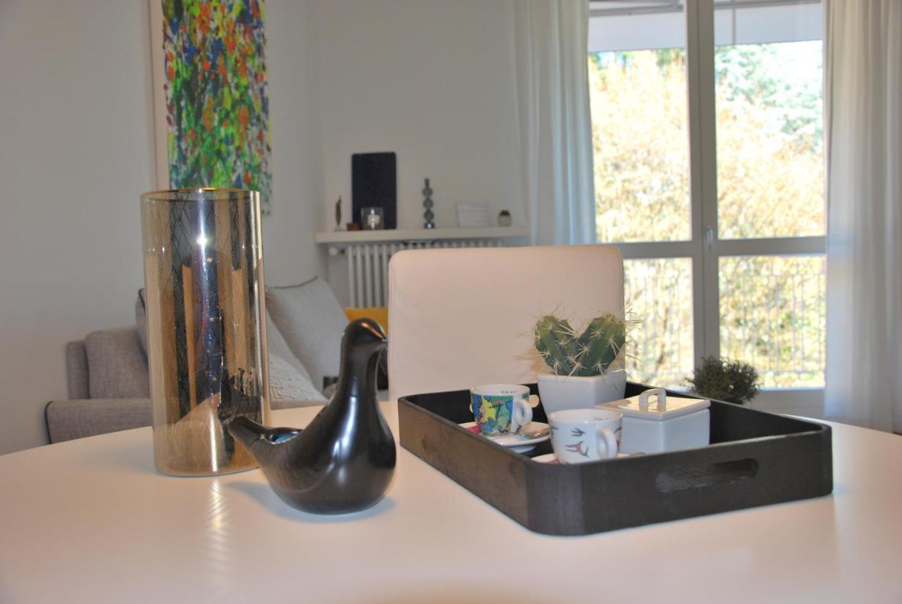 Suite 51 Appartamento Con Terrazzo A 50 Mt Dal Lago - Private Parking (Adults Only) Arona Eksteriør bilde