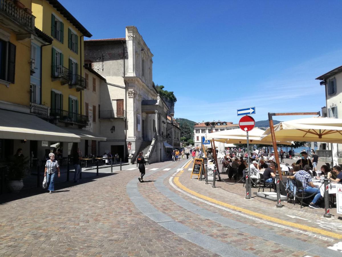 Suite 51 Appartamento Con Terrazzo A 50 Mt Dal Lago - Private Parking (Adults Only) Arona Eksteriør bilde